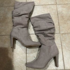 NWT Tall Suede Boots